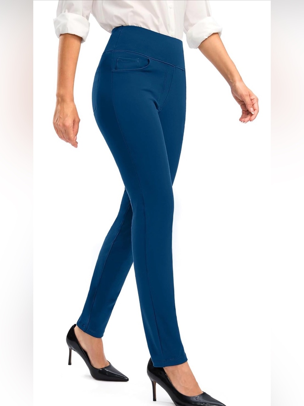 NWT Rammus Women's Stretch Work Dress Pants - Navy Indigo size XS